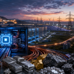 AI data centre connected to nuclear energy, power grids, copper and strategic metals.