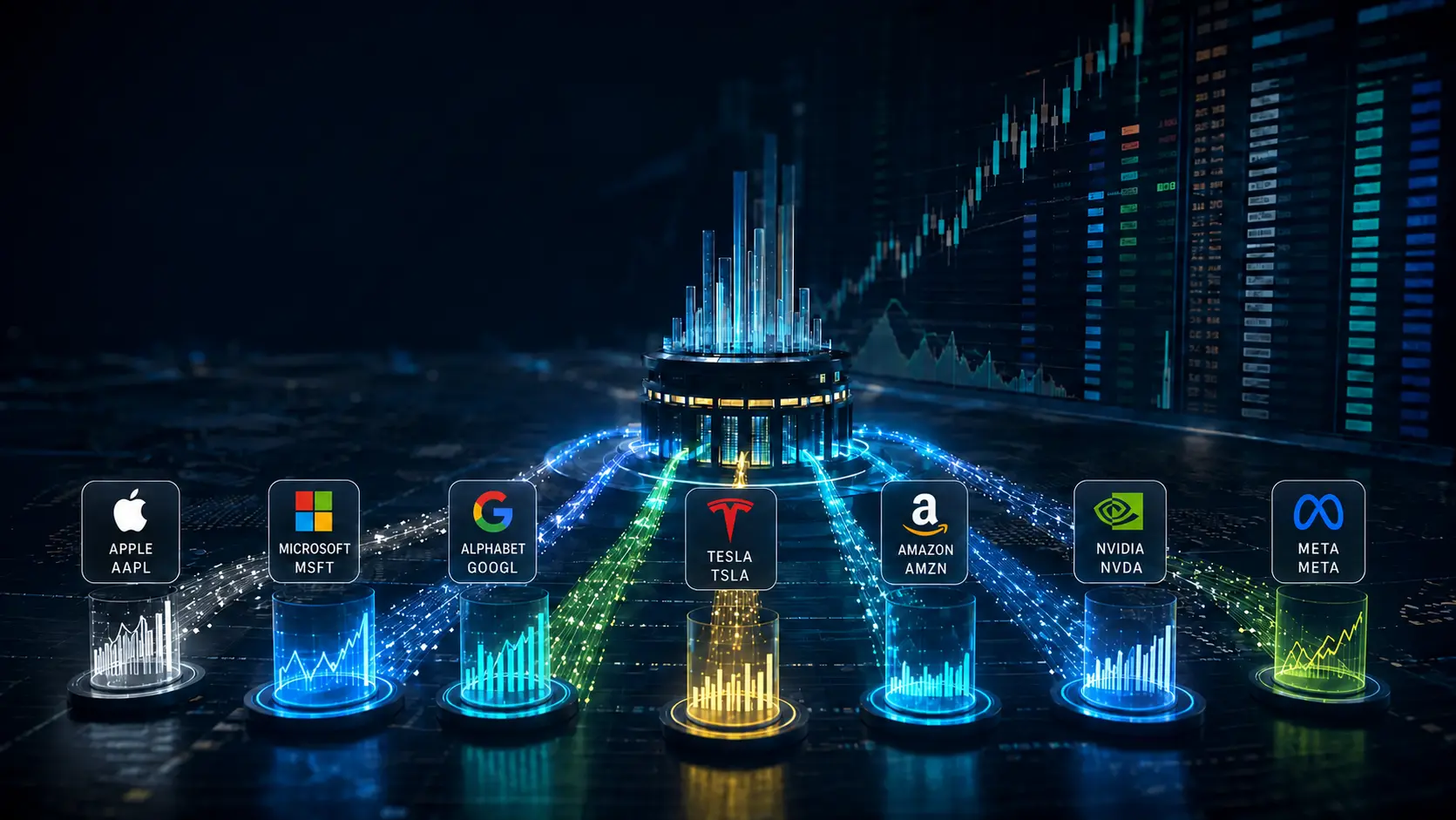 CME single-stock futures connecting Apple, Microsoft, Alphabet, Tesla, Amazon, NVIDIA and Meta