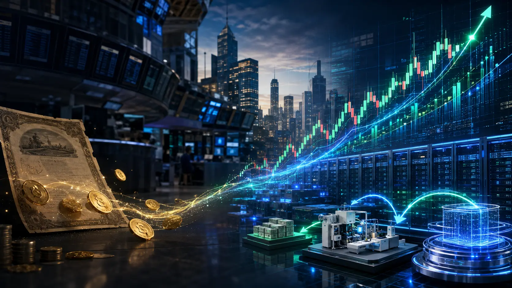 Fading dividend income flowing into stock-market growth, AI investment and share buybacks