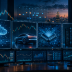 Earnings calendar showing AI cloud computing, an electric vehicle, semiconductors and enterprise technology ahead of Alphabet and Tesla results