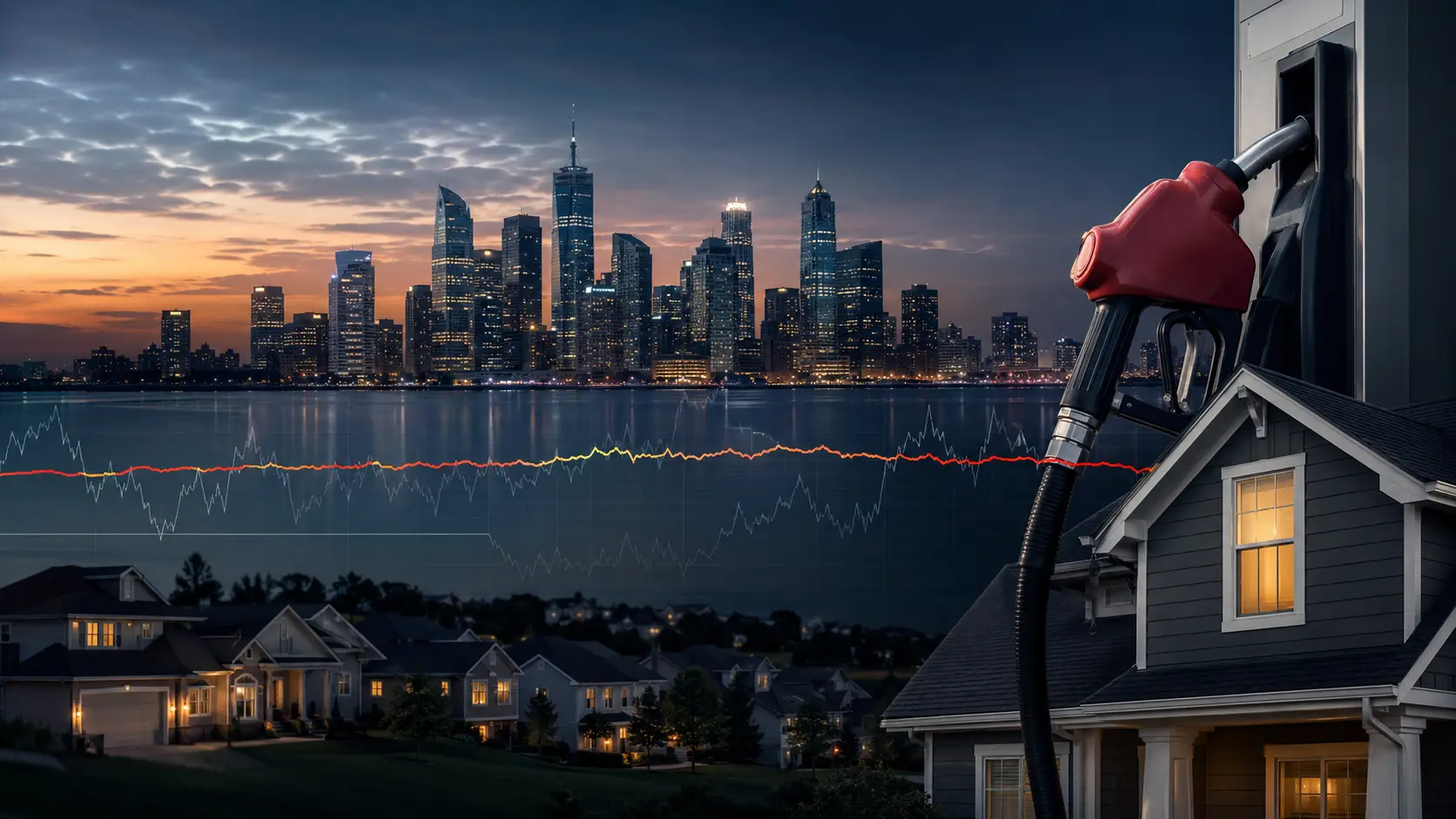 July 2026 inflation outlook showing gasoline, housing, mortgage rates and an apparently flat financial market