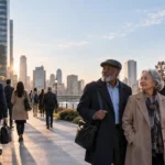 Older Americans beside younger commuters as population aging reshapes the U.S. labor force
